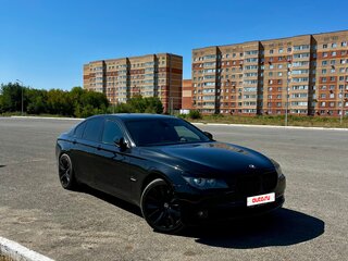 2009 BMW 7 серии 730d V (F01/F02/F04), чёрный, 2200000 рублей, вид 3