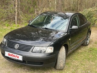 1998 Volkswagen Passat B5, чёрный, 650000 рублей, вид 2