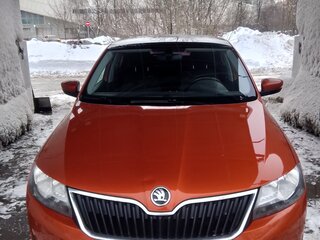 2017 Skoda Rapid I Рестайлинг, оранжевый, 1499000 рублей, вид 2