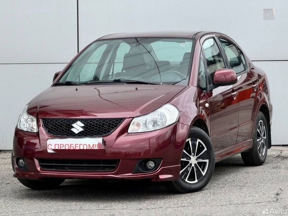 2008 Suzuki SX4 I (Classic), красный