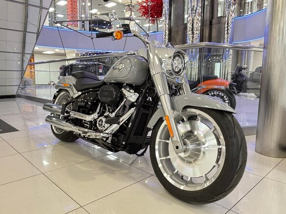 2024 Harley-Davidson Fat Boy, серый, 2550000 рублей - вид 6