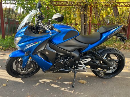 2015 Suzuki GSX-S 1000 F, синий, 820000 рублей, вид 2