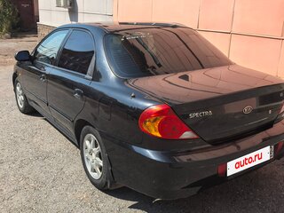 2007 Kia Spectra I Рестайлинг 2, чёрный, 310000 рублей, вид 3