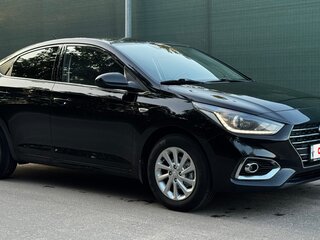 2019 Hyundai Solaris II, чёрный, 1479000 рублей, вид 1