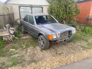 1991 Mercedes-Benz 190 (W201), серый, 250000 рублей, вид 1