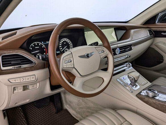 2022 Genesis G90 Limousine I Рестайлинг, чёрный, 5120000 рублей - вид 14