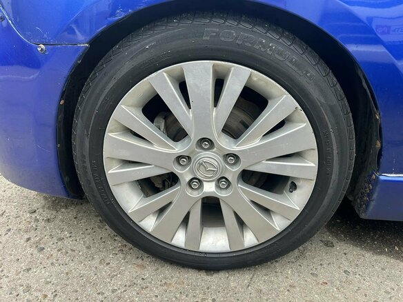 2007 Mazda 3 I (BK) Рестайлинг, синий - вид 3