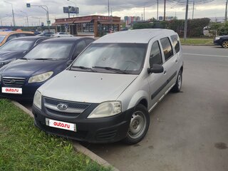 2013 Lada (ВАЗ) Largus I, серебристый, 319000 рублей, вид 1