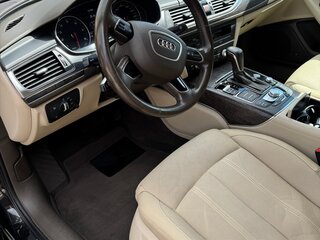 2016 Audi A6 IV (C7) Рестайлинг, чёрный, 2050000 рублей, вид 3