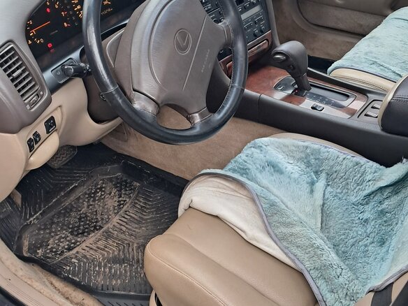 1997 Lexus GS 300 I, красный, 650000 рублей - вид 1