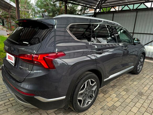 2021 Hyundai Santa Fe IV Рестайлинг, синий, 3905000 рублей - вид 2