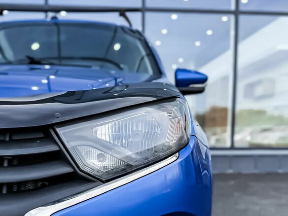 2018 Lada (ВАЗ) Granta I Рестайлинг, синий - вид 8