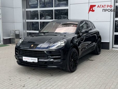 2019 Porsche Macan I Рестайлинг, чёрный, 4650000 рублей, вид 3