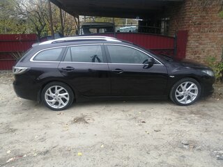2008 Mazda 6 II (GH), пурпурный, 999999 рублей, вид 2