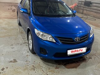 2011 Toyota Corolla X (E140, E150) Рестайлинг, синий, 920000 рублей, вид 3