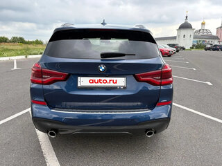 2019 BMW X3 30d xDrive III (G01), синий, 3650000 рублей, вид 5