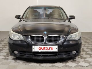 2003 BMW 5 серии 525i V (E60/E61), чёрный, 999999 рублей, вид 2