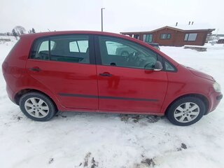 2008 Volkswagen Golf Plus I, красный, 400000 рублей, вид 2