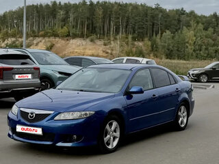 2005 Mazda 6 I (GG) Рестайлинг, синий, 320000 рублей, вид 1
