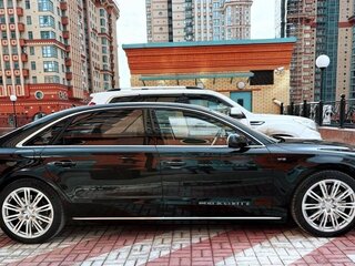 2013 Audi A8 Long III (D4), чёрный, 3900000 рублей, вид 2