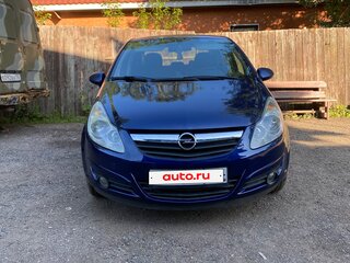 2007 Opel Corsa D, синий, 470000 рублей, вид 1