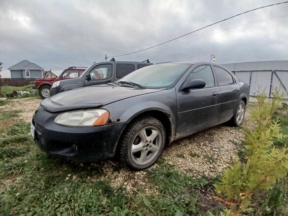 2004 Dodge Stratus II Рестайлинг, серый