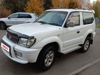 1999 Toyota Land Cruiser Prado 90 Series Рестайлинг, белый, 1000000 рублей, вид 1