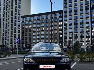 2005 BMW 7 серии 750i IV (E65/E66) Рестайлинг, чёрный, 1150000 рублей, вид 3