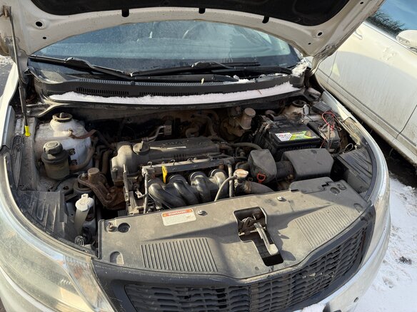 2012 Kia Rio 4-speed III, серебристый, 800000 рублей - вид 10