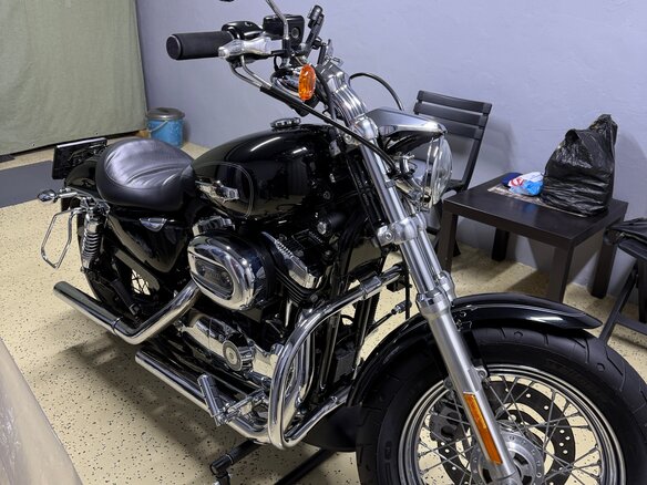 2012 Harley-Davidson Sportster 1200, чёрный, 800000 рублей - вид 5