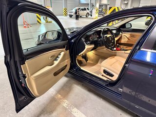 2014 BMW 5 серии 520i VI (F10/F11/F07) Рестайлинг, синий, 2200000 рублей, вид 5