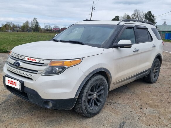 2012 Ford Explorer V, белый, 1099000 рублей