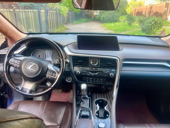 2016 Lexus RX 350 IV, синий, 3500000 рублей - вид 6