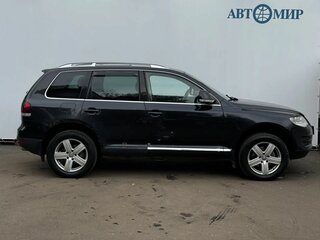 2008 Volkswagen Touareg I Рестайлинг, чёрный, 859000 рублей, вид 4