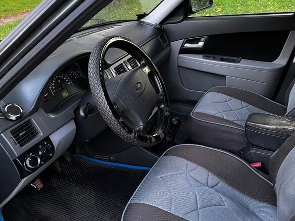 2010 Lada (ВАЗ) Priora I, синий, 155000 рублей - вид 4
