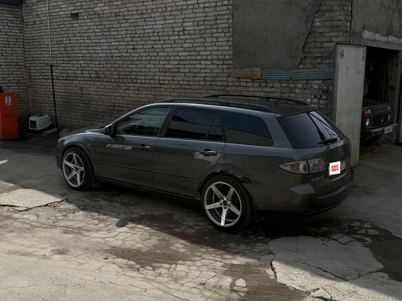 2005 Mazda 6 I (GG) Рестайлинг, серый, 410000 рублей - вид 13