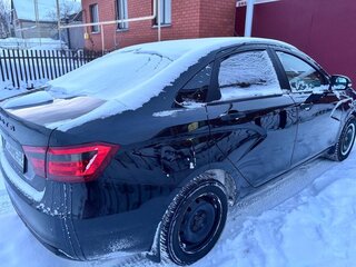 2021 Lada (ВАЗ) Vesta I, чёрный, 1050000 рублей, вид 2