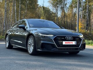 2020 Audi A7 45 TDI II (4K), серый, 6300000 рублей, вид 4