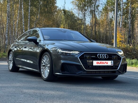 2020 Audi A7 45 TDI II (4K), серый, 6300000 рублей - вид 3