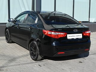 2012 Kia Rio 4-speed III, чёрный, 805000 рублей, вид 3