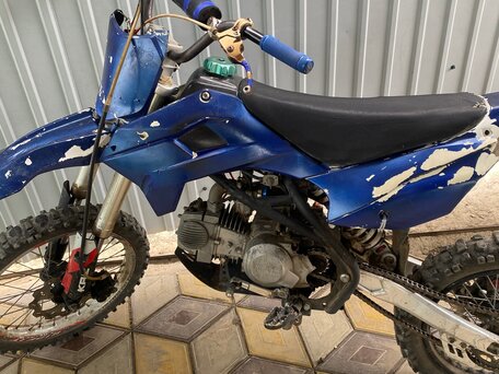 2016 Kayo Basic YX140EM, синий, 50000 рублей, вид 2