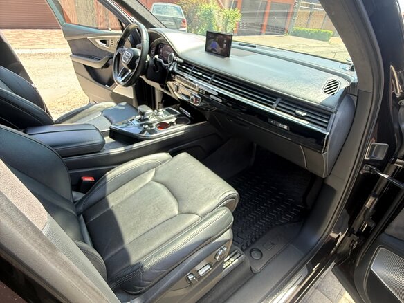 2018 Audi Q7 II (4M), чёрный, 4500000 рублей - вид 7