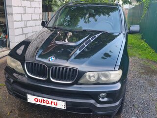 2003 BMW X5 3.0i I (E53) Рестайлинг, чёрный, 950000 рублей, вид 2