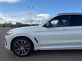 2022 BMW X3 30i xDrive III (G01) Рестайлинг, белый, 5350000 рублей, вид 3