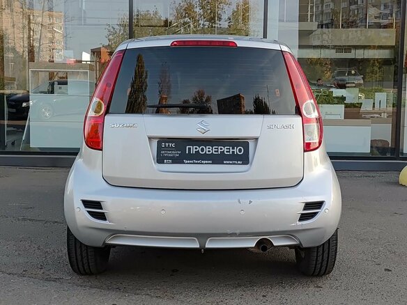 2013 Suzuki Splash I Рестайлинг, серебристый, 899000 рублей - вид 5