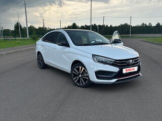 2023 Lada (ВАЗ) Vesta I Рестайлинг (NG), белый, 1050000 рублей, вид 1