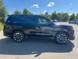 2021 Lexus LX 570 III Рестайлинг 2, чёрный, 9375000 рублей, вид 3