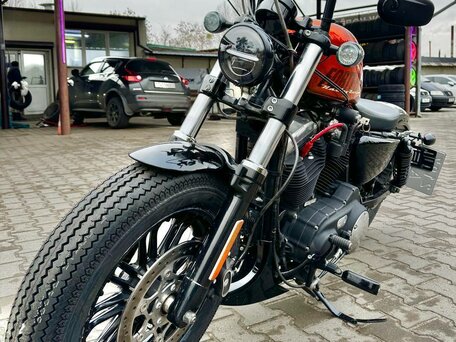 2016 Harley-Davidson Forty-Eight, оранжевый, 990000 рублей, вид 3