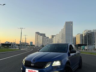 2018 Skoda Octavia III (A7) Рестайлинг, синий, 2400000 рублей, вид 2