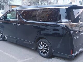 2018 Toyota Vellfire II Рестайлинг, чёрный, 4490000 рублей, вид 5